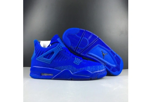 Rep EP JORDAN “HYPER 4 AQ3559-400 AIR AQ3559-400 FLYKNIT ROYAL” 0418